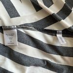 New York & Co. Black and cream Stretch maxi Heavy Dress Size S Photo 9