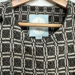 Tracy Reese Geometric Gray Wool Blend Double Breasted Cropped Jacket Size 4 Photo 5