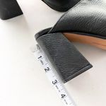 Vince Camuto Leather Block Heel Open Toe Slides Photo 7