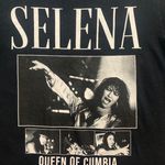 Selena “Queen of Cumbia” black graphic tee Sz M Size M Photo 1
