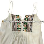 Way-In NWT Clothing Co. White Embroidered Sleeveless Boho Dress Size Small Photo 7
