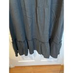 Quince  100% Organic Cotton Gauze Smocked Maxi Skirt Black XL Boho Festival Photo 5