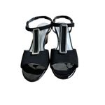 Impo NEW  Wedge Vivette Womens Black Slingback Sandals Size 9.5 Sku 2142 Photo 9
