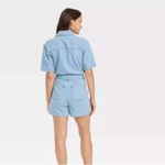 Universal Threads Universal Thread Short Sleeve Denim Romper Size 10 - ‎ NWT Photo 1