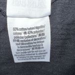 PINK - Victoria's Secret Pink brand black vneck T-shirt with silver logo front! Photo 5