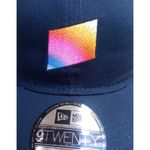 New Era 9Twenty Women's Hat Cap Rainbow Flag Stripes One Size Ajustable Blue Photo 3