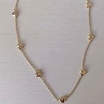 Madewell NWOT  gold dainty heart necklace Photo 0