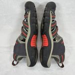 Keen Waterproof Water Newport Hiking Sandals Shoes Gray Orange Accent Size 8 Photo 11