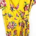 Matilda Jane  Alana Short Sleeves Floral True Wrap Maxi Dress, Size Small Photo 5