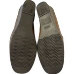 XENIA Leather Comfort Loafers Brown & Taupe Slip Photo 9