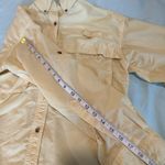 LL Bean women’s XS Light Yellow Buzz Off Bug Repellent Long Sleeve Button Down. Photo 4