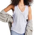 We The Free  by Free People Slim n Simple tank in light blue Photo 27