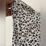 J.Crew animal print short flutter sleeve blouse Small NWT Comfy Closet staple Photo 4