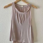 Aritzia Wilfred Free ribbed tank top Dusty Pink Photo 0