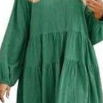 Fancyinn  Womens shift tunic ruffle dress size small Photo 0