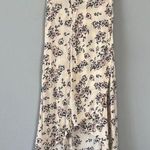 Lush Clothing LUSH Elegant Floral Maxi Skirt High-Low Hem Boho Chic Summer Beach Vacation Photo 0