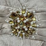 Jessica Howard  plus size gold shimmery layered sleeveless party dress size 14 Photo 4