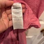 Patagonia  Womens Glorya Active Dress Size L Pink Heathered‎ Ruched Athleisure Photo 5