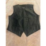 Wilsons The Leather Experts Sleeveless Vest Full Zip L Black Moto Size L Photo 10