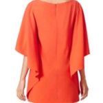 Opening Ceremony Orange Cape Dress Photo 2
