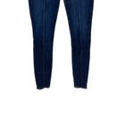 Alice + Olivia Alice + Olivia Good High Rise Skinny Jeans Pintuck Dream On Dark Blue Size 24 Photo 6