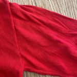 Pendleton  Red Mock Neck Cotton Sweater Womens Small Petite Photo 4