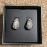 NWT Jewels by Sunaina Silver Teardrop Earrings Photo 0