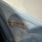 Mac Duggal  2304 Powder Blue Blue One Shoulder Mermaid Gown With 3D Flower Photo 4