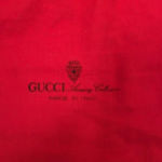 Gucci Authentic Vintage Red Dust Cover Bag Photo 3
