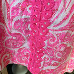 Lilly Pulitzer  Ryder Shift Dress Pink Pout barbie paisley embroidered sleeveless Photo 5