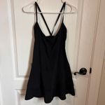 Aerie  Offline‎ Black Crisscross Strap Athletic Tennis Dress Mini Size Medium NWT Photo 2