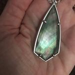 Kendra Scott  long silver pendant necklace Photo 5