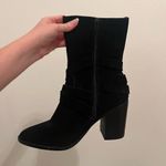 Chelsea and Violet  Vicki Black Suede & leather Ankle Boots​ Photo 3