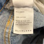 SLVRLAKE light wash Women’s denim straight leg Jeans, Size 24 waist Blue Photo 10
