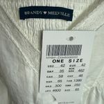 Brandy Melville  Dress White Cotton Boho Lagen Beach‎ Vacation One Size Photo 3