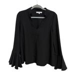 Alexis Revolve  Danko Ruffle Sleeve Blouse in Black Size Small Whimsigoth Photo 1