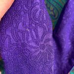 Victoria's Secret Robe Womens Medium Blue Paisley Pockets No Belt VTG *Flaw Photo 7