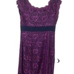 Ted Baker SZ 2 purple lace dress Photo 2
