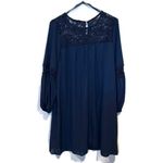 Luxology  New Midnight Blue Curvy Plus Size Dress Photo 1