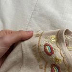 Roy Cassin Cream embroidered and beaded cardigan Tan Photo 2
