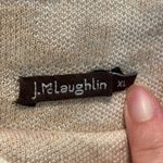 J. McLaughlin  Animal Print Funnel Neck Sweater - size XL Photo 3