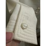 Tahari  ASL Off-White/ Cream Woven Blazer Suit Jacket Decorative Stitching Mod 6 Photo 9