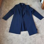Roaman's Navy Two Piece Blazer & Dress Set SIZE 16W Blue Photo 1