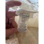 Dentelle Slip Dress Cream Floral Lace Sheer Illusion Tank Mini S Photo 4