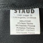 STAUD NWT  Hawthorne Dress Black & Ivory Size Small Photo 7