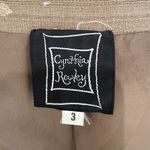 Cynthia Rowley  Deer Print Jacket Blazer Size 3 (Fits Size Small)‎ Nature Fall Photo 8