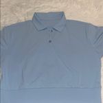 Vuori  Light Blue Short Sleeve Polo Tee Size Medium Photo 3