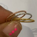 Beverly Hills Boutique Ring Set Of 3... Gold Photo 1