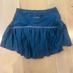 Elegant Navy Mini Skirt Blue Size M Photo 1