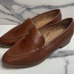 Aerosoles EUC Womens Brown Faux Leather Career Classic Easton Loafer Sz 8.5 Wide Photo 2